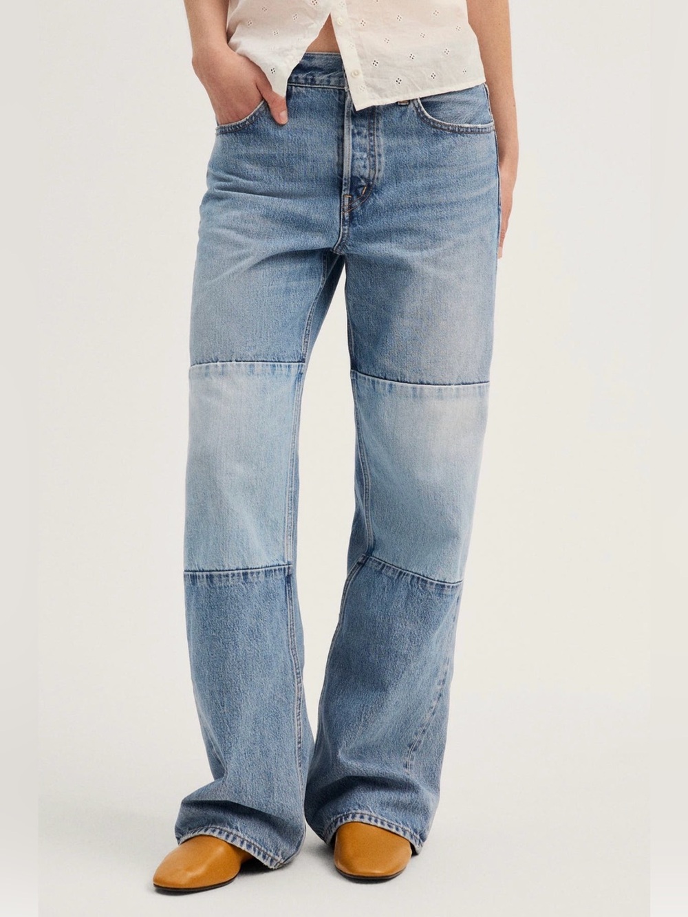 NWOT Madewell Low Slung Baggy Jeans